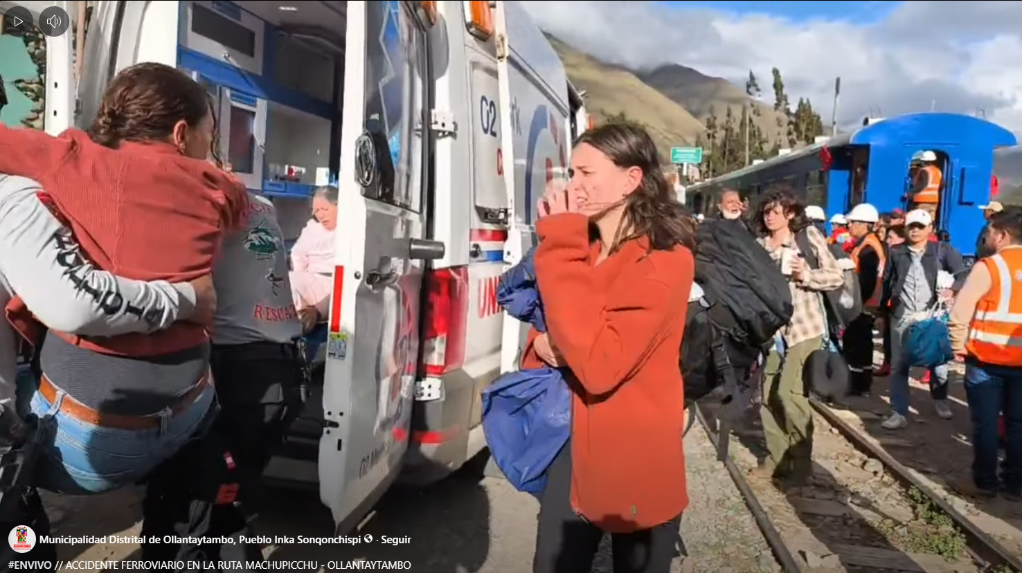 Cusco; Programación Rígida: Cada tren tiene un "slot" o ventana de tiempo específica para circular (Folto: Municipalidad de Ollantaytambo). 