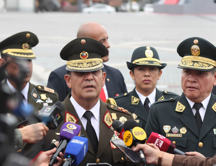 Presidencia de la República renueva total respaldo a las Fuerzas Armadas de Perú (Foto: Mindef).