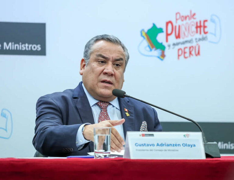 Gustavo Adrianzén: “preferimos no esperar el último día para hacer las cosas”