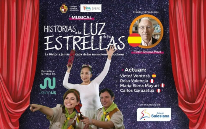 “Historias a la Luz de las Estrellas”: el 21 se estrena el espectáculo hispano-peruano (Foto: Facebook).