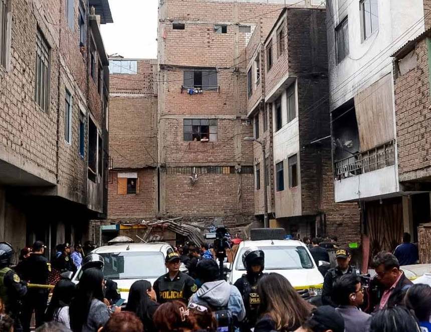 Tragedia en La Victoria: incendio provocado deja 10 fallecidos de unamMisma familia (Foto: Agencia Andina)
