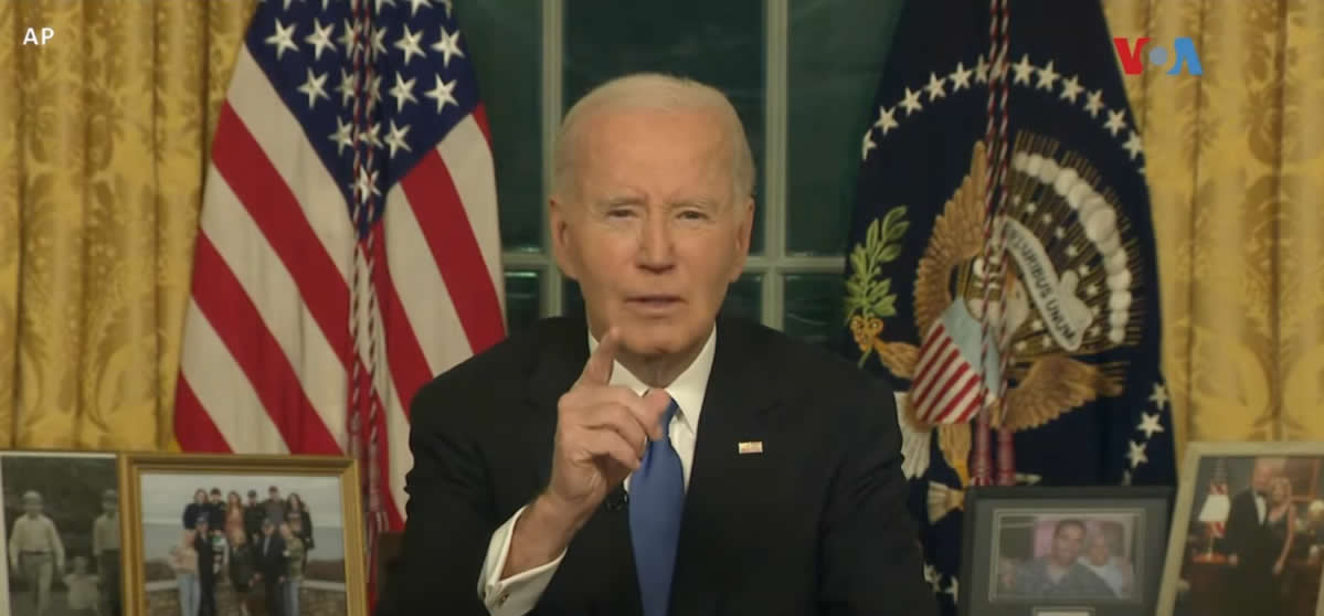 Joe Biden en su discurso de despedida: en EEUU está tomando forma una oligarquía