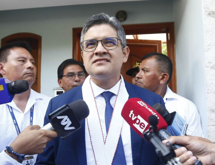 José Domingo Pérez: “la actividad criminal de Fuerza Popular, subsiste” (Foto: andina).