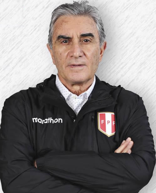 Oblitas, director general de fútbol de la Federación Peruana de Fútbol (Foto: FPF). 