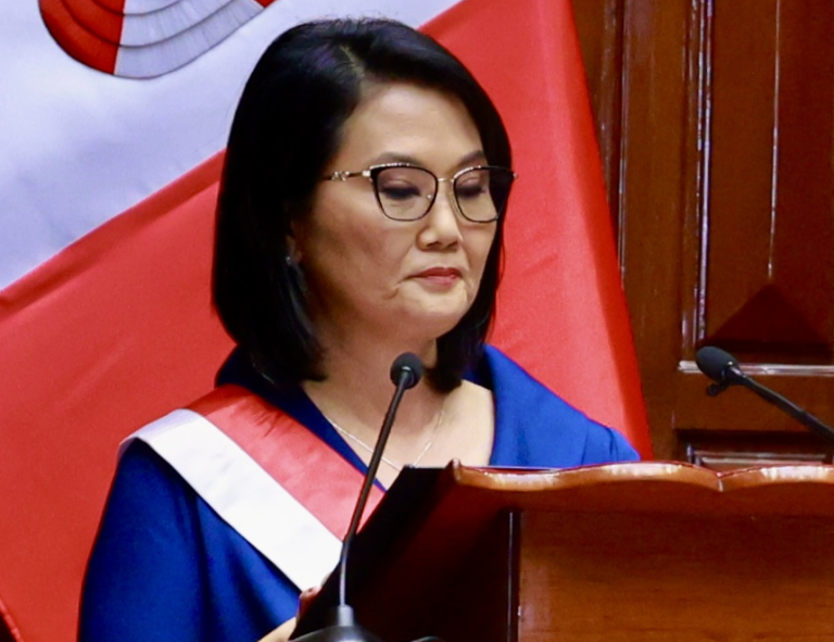 Keiko Fujimori juramentó como presidente de la República 2026-2031