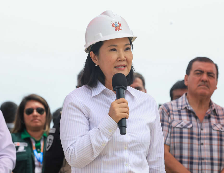 Keiko Fujimori: ¿Qué se entiende cuando la presidente dice que “están poniendo a prueba nuestra paciencia? (Foto: Presidencia de la República).