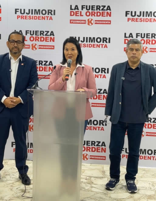 Keiko Fujimori sobre juzgamiento de militares y policías en el fuero castrense: “Lo importante es recuperar el orden” (Foto: Facebook).
