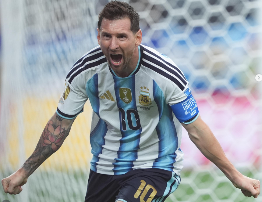 Lionel Messi se despidió de la selección argentina (Foto: Instagram).