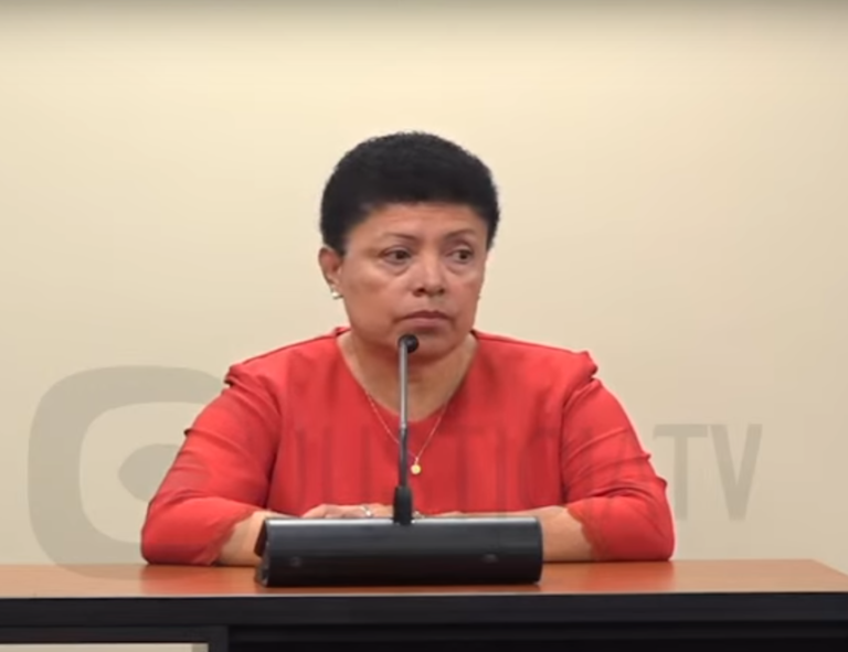 Pedro Castillo: Noblecilla llama “criminal” a Alberto Fujimori en plena audiencia