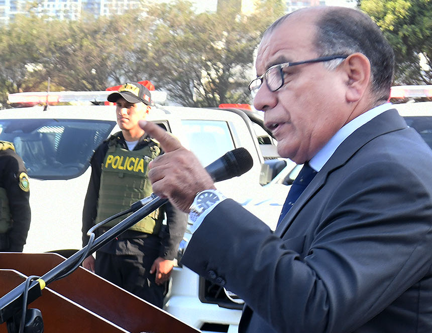César Astudillo podría convertirse en el primer ministro del Gobierno de Keiko Fujimori en ser censurado (Foto: Mininter).