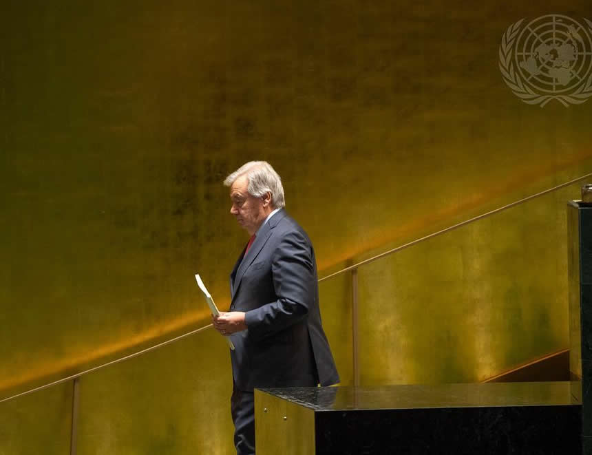 Dina Boluarte: escenas como la presente se volverán a repetir en la próxima Asamblea General (Foto: ONU).