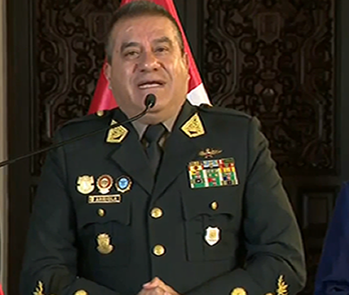 Oscar Arriola decidió irse de la Policía por voluntad propia (Captura video).