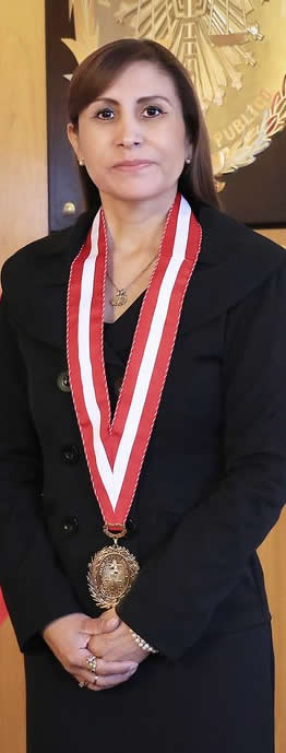 Patricia Benevides con una luz de esperanza para retornar al Ministerio Público (Foto: Fiscalía Perú).