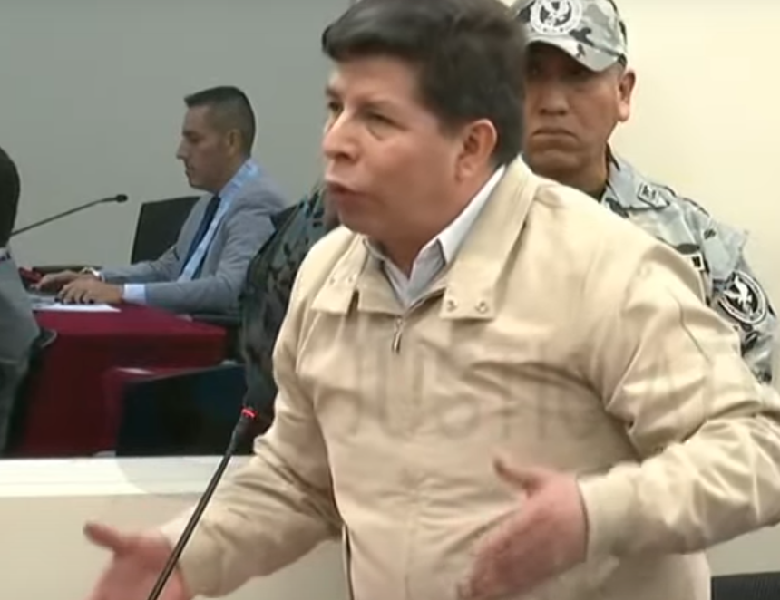 Pedro Castillo sigue en el epicentro de diferencias entre Perú y México. (Captura: Justicia TV).