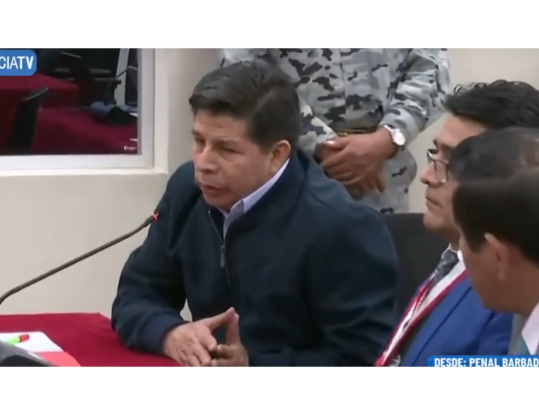 Pedro Castillo niega una vez más que tenga defensa técnica