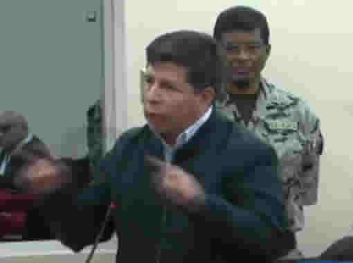 Pedro Castillo hace unso de la palabra sin impedimentos en juicio oral (