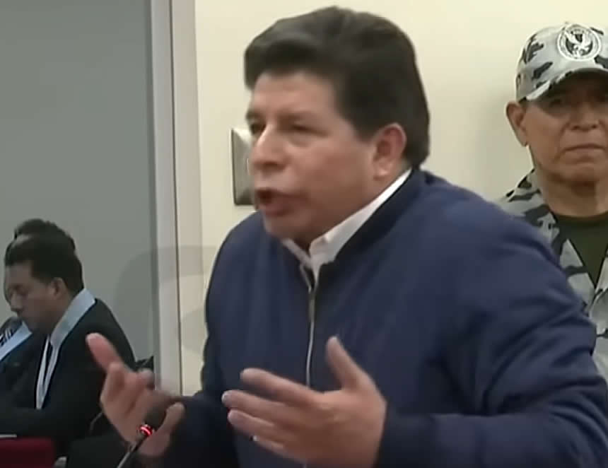 Pedro Castillo no figura en los planes de indulto del Gobierno de Keiko Fujimori (Foto: Justicia TV).