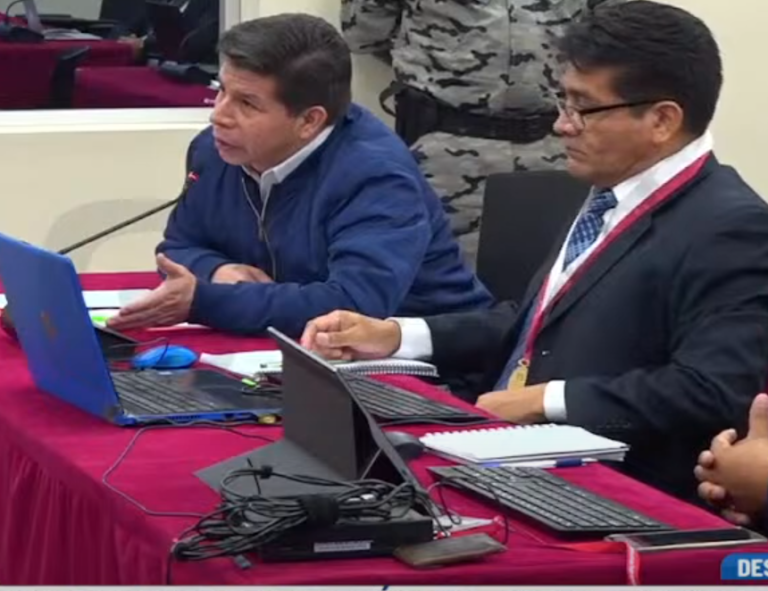 Pedro Castillo: “Aquí deberían estar los que con metralleta en mano quisieron acabar con mi vida”
