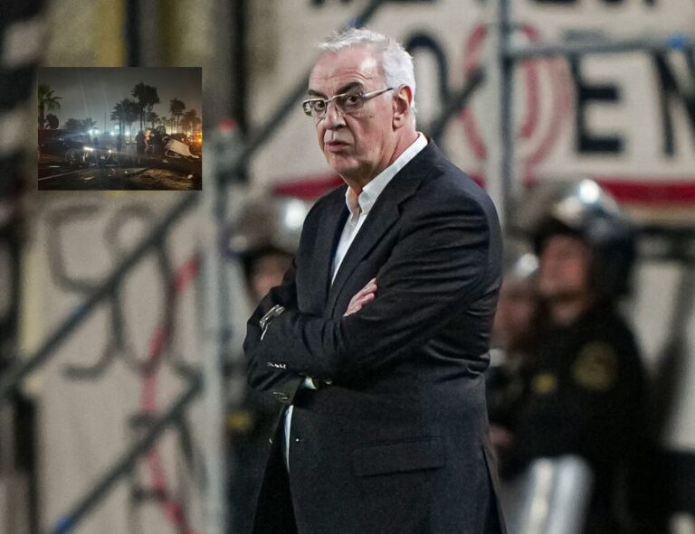 Solo fue un susto: Jorge Fossati tuvo accidente automovilístico en Panamericana Sur