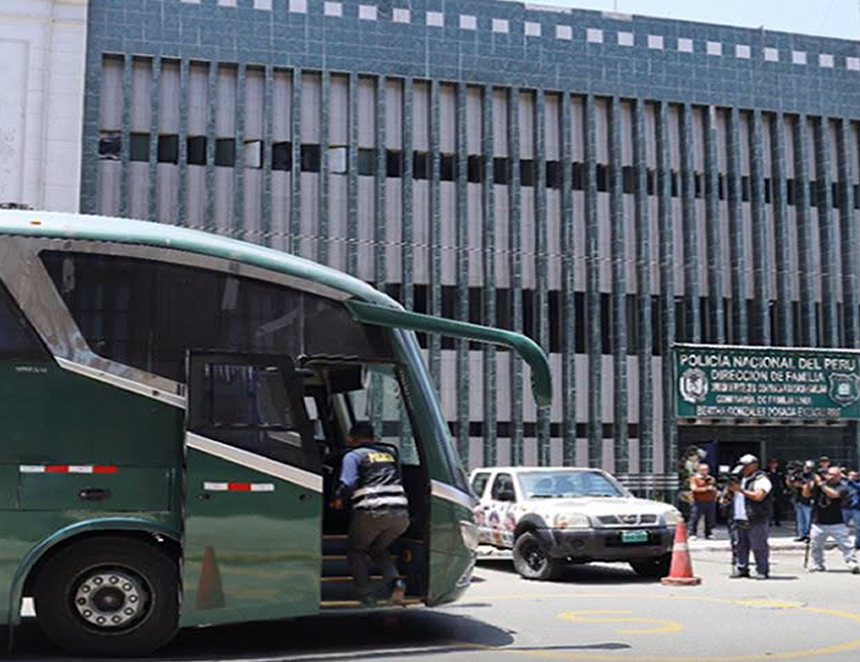 Los adolescentes acusados de violación en el Liceo Nacional llegaron al centro juvenil tras la decisión del Tercer Juzgado de Familia de Lima, que ordenó cuatro meses de internamiento preventivo. (Foto: Poder Judicial).