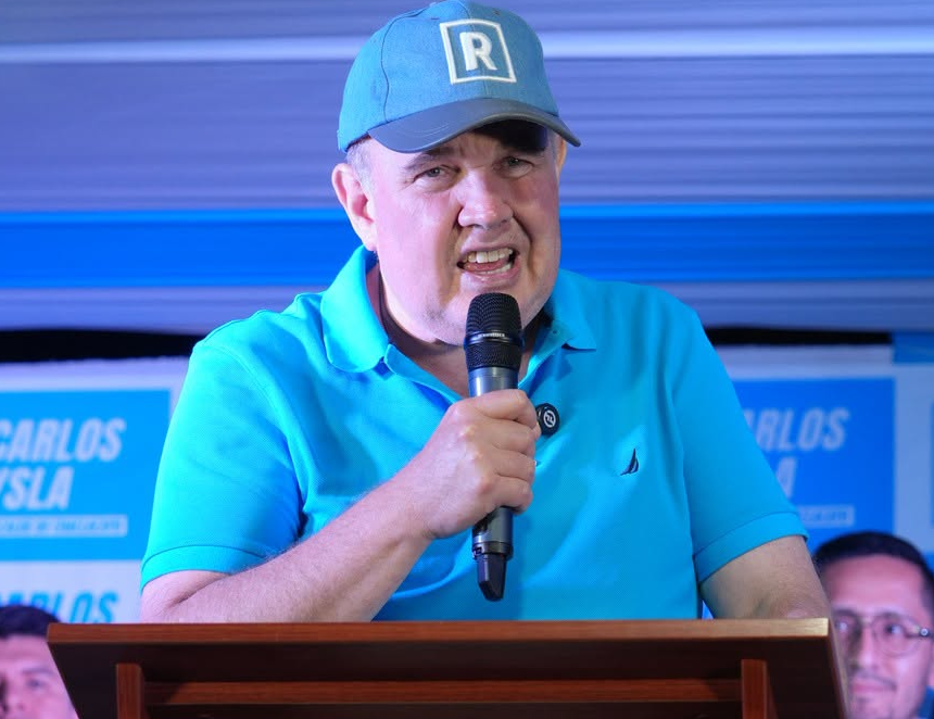Rafael López Aliaga recibe sin rubor la renuncia de Luis Rubio a la candidatura a la alcaldía de Lima (Foto: Facebook).