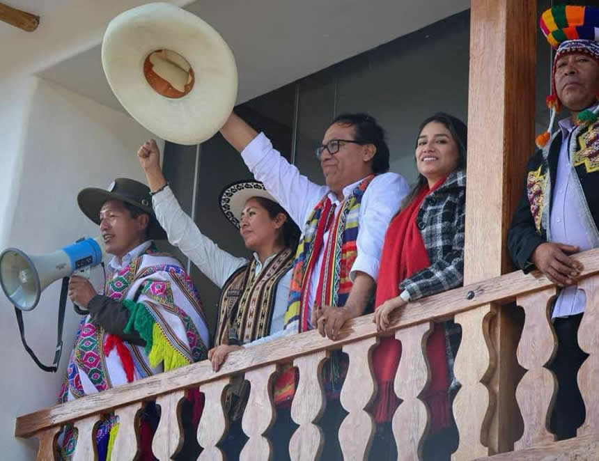 Roberto Sánchez anuncia pedido de nulidad de elecciones y nuevas movilizaciones en defensa del voto (Foto: Facebook).