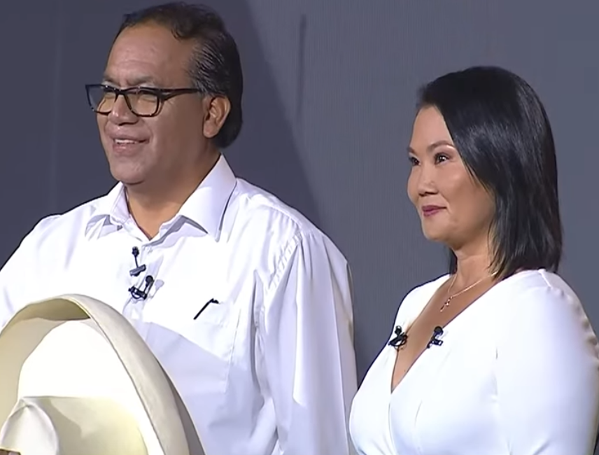 Roberto Sánchez y Keijo Fujimori (Captura video JNE).