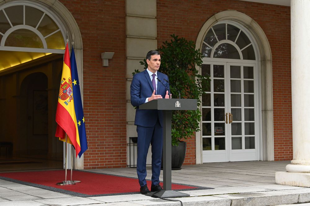 El presidente del Gobierno español, Pedro Sánchez (Foto: La Moncloa).