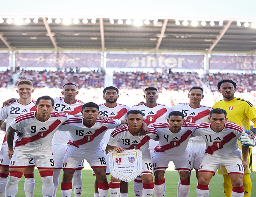 Tras la derrota ante EEUU, la 'Bicolor' se alista para enfrentar este martes 29 de septiembre a su similar de México a las 8:00 p. m. (hora peruana) en el Red Bull Arena de Nueva Jersey (Foto: FPF).