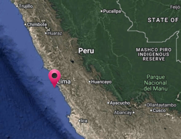 Sismo de fuerte intensidad con epicentro  a 36 km de Cañete sacude Lima y Callao