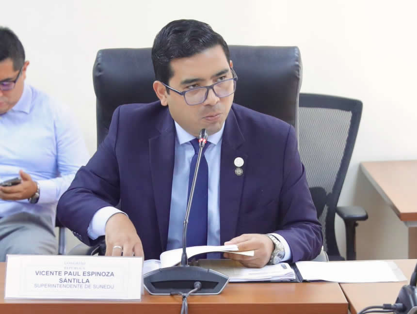 Sunedu: Pasó de denunciante a conminado en medio de una discusión por pedidos de renuncia al cargo (Foto: Contgreso del Perú).