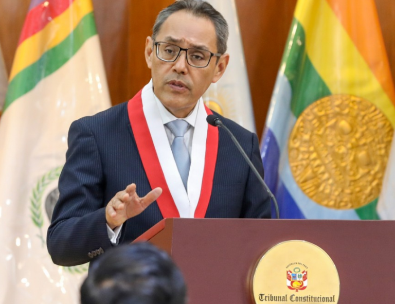 Tribunal Constitucional: El discurso de Helder Domínguez y el arte de ignorar la renuncia de Luz Pacheco