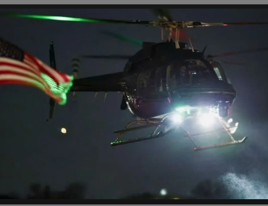 Venezuela: traslado aéreo en territorio norteamericano de Nicolas Maduro (Foto: Redes).