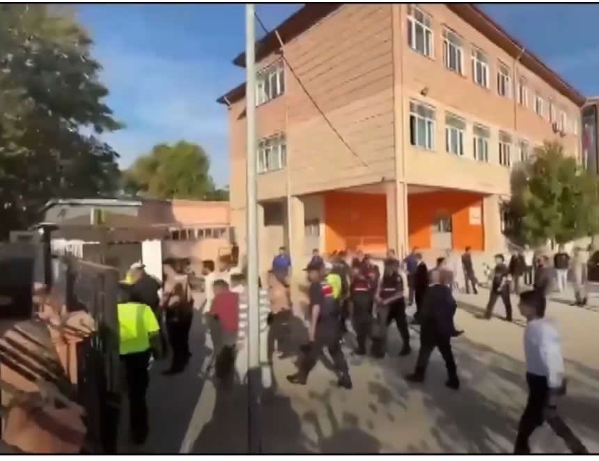 Turquía: estudiante dispara contra sus compañeros y hiere a once, dos de ellos se en estado de gravedad (Captura video).