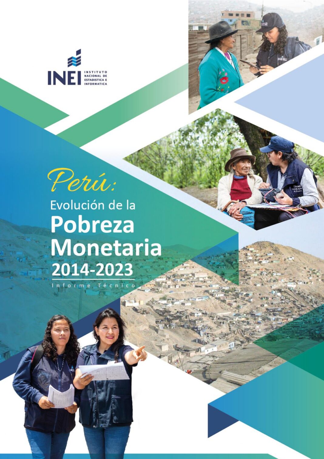 Pobreza monetaria: el área rural la pobreza monetaria llegó a 39,8%, Fuente: Iinei.