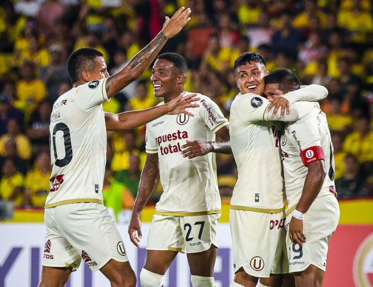 ¡Histórico! Universitario venció 1-0 a Barcelona en Ecuador por Copa Libertadores