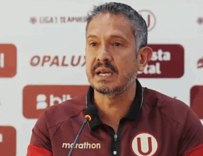 Administrador provisional del Club Universitario de Deportes, Franco Velazco Imparato (Captura video).