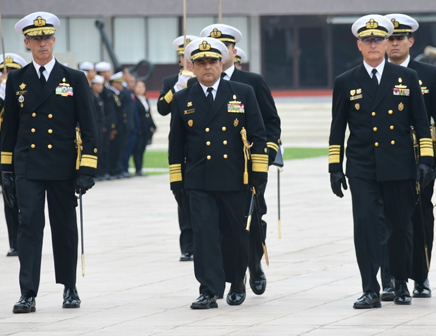 Comandante general de La Marina, almirante Javier Bravo de Rueda Delgado (Foto: MGP).