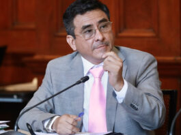 Willy Huerta, exministro del Interior (Foto: Congreso de la República).