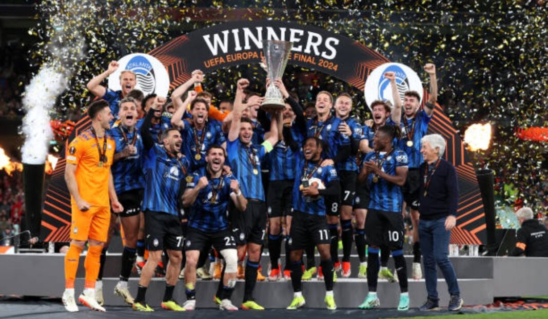 Atalanta consiguió su primer título de Europa League. (Foto: Getty Images)