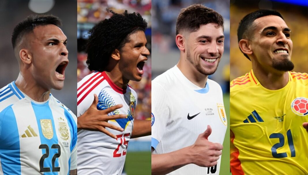 Copa América 2024: clasificados a cuartos de final. (Foto: Composición)