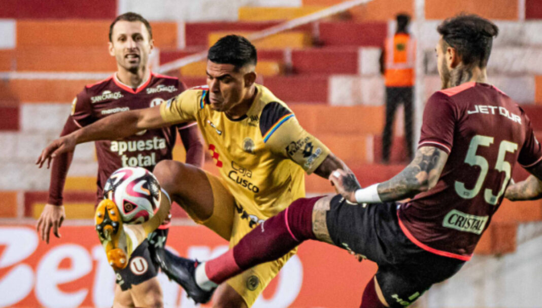Cusco FC y Universitario empataron 1-1. (Foto: Liga 1)