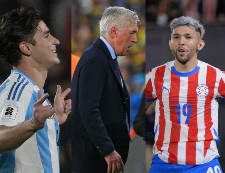 Paraguay cerca del Mundial 2026, Brasil empató con Ecuador y Argentina ganó a Chile