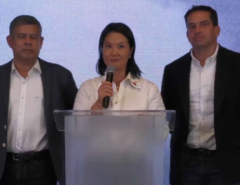Keiko Fujimori sobre juicio a militares y policías por delitos de función en el fuero castrense: “Lo importante es recuperar el orden”
