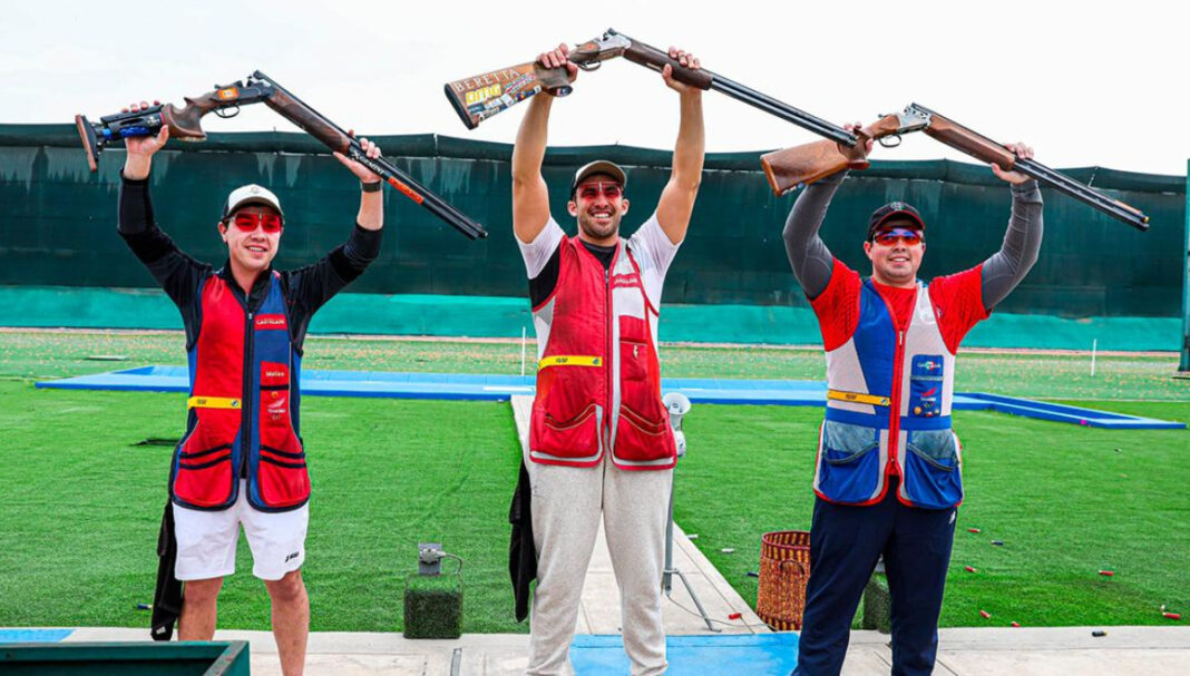 Nicolás Pacheco ganó medalla de oro en Tiro. (Foto: IPD)