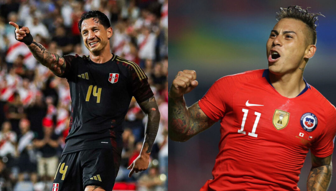 Perú vs. Chile se miden por la Copa América 2024. (Foto: Composición)