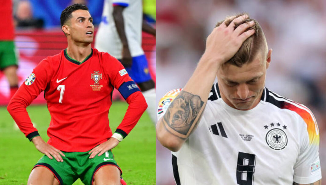 Portugal y Alemania, eliminados de Eurocopa. (Foto: SR