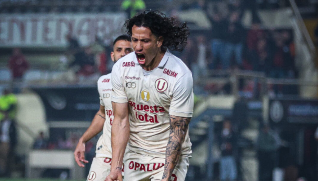 Williams Riveros anotó el único gol de Universitario. (Foto: Liga 1)